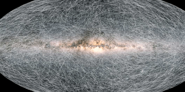 Samanyolu'nun şimdiye kadarki en hassas 3b haritası paylaşıldı