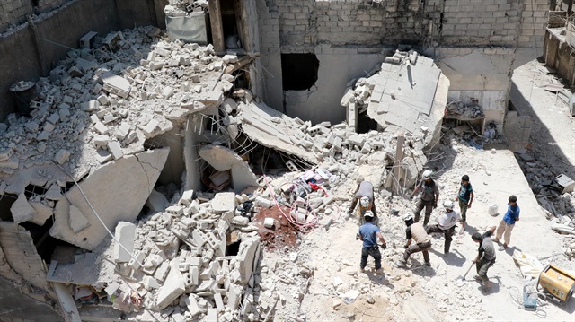 Şam'da füzeli saldırı: 18 ölü