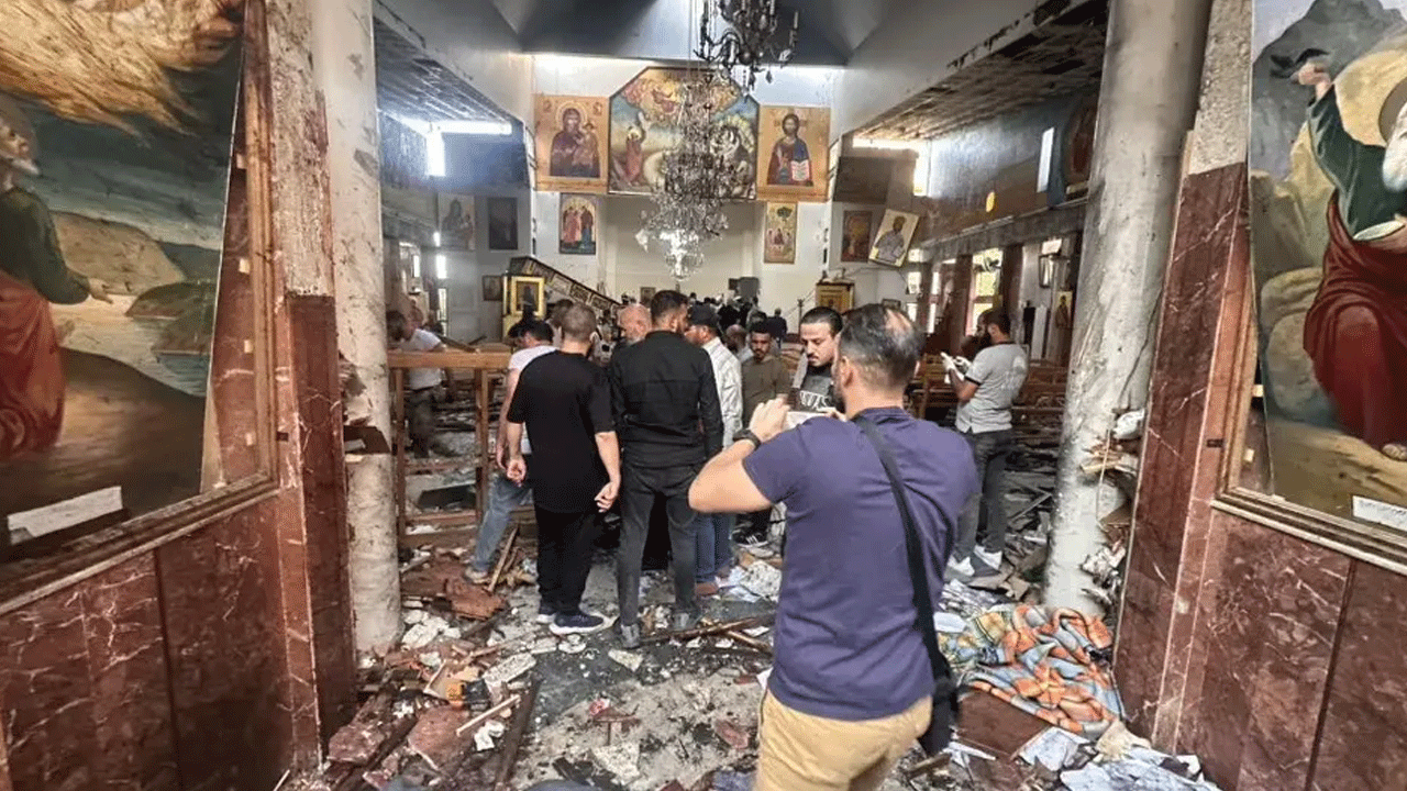 Şam’da kiliseye intihar saldırısı: En az 15 kişi öldü, 22'si ağır 53 kişi yaralandı