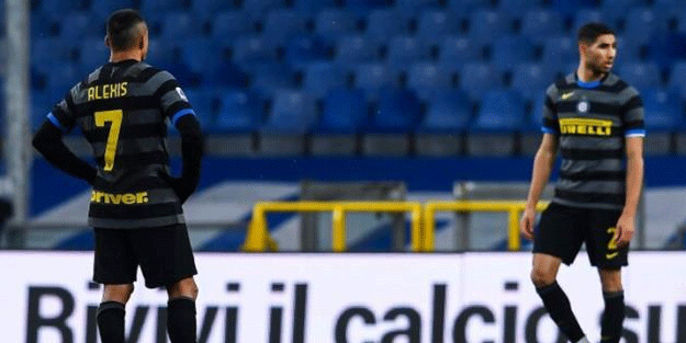 Inter'in 8 maçlık galibiyet serisi son buldu