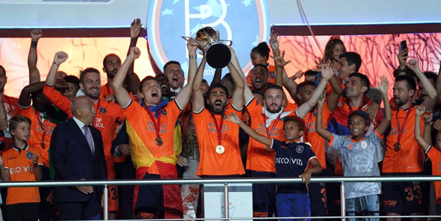 Şampiyon Başakşehir'den Erdoğan'a teşekkür