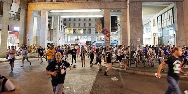 Şampiyonlar Ligi finalinde izdiham: 600 yaralı