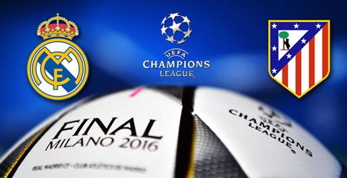Şampiyonlar Ligi finalinde Real Madrid ile Atletico Madrid heycanı