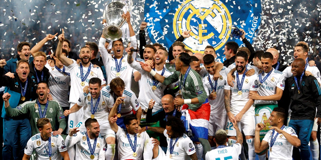 Şampiyonlar Ligi şampiyonu Real Madrid