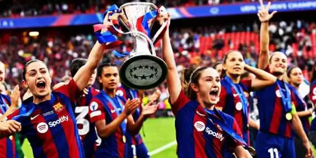 Şampiyonlar Ligi'nde kupa Barcelona'nın!