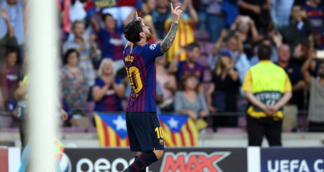 Şampiyonlar Ligi'nde Messi fırtınası