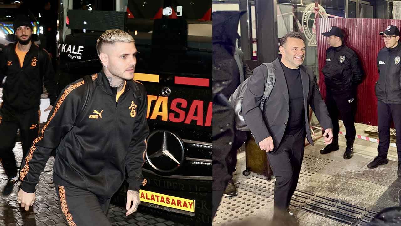 Şampiyonluk yolunda kritik viraj! Galatasaray, Trabzon'a geldi