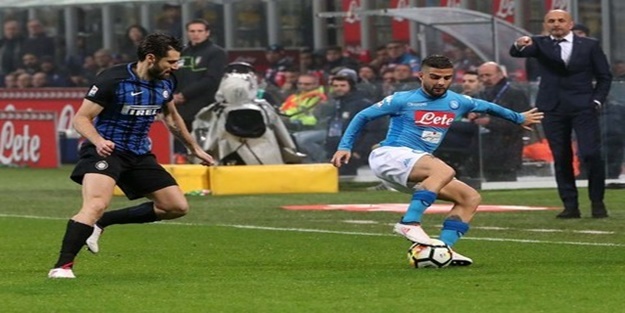 Şampiyonluk yolunda Napoli'ye bir darbede İnter'den!