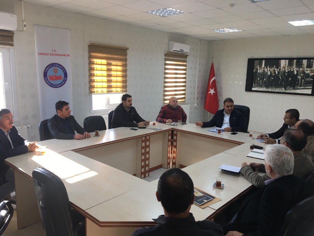Samsat’ta uyuşturucu ve madde bağımlılığıyla mücadele toplantısı 