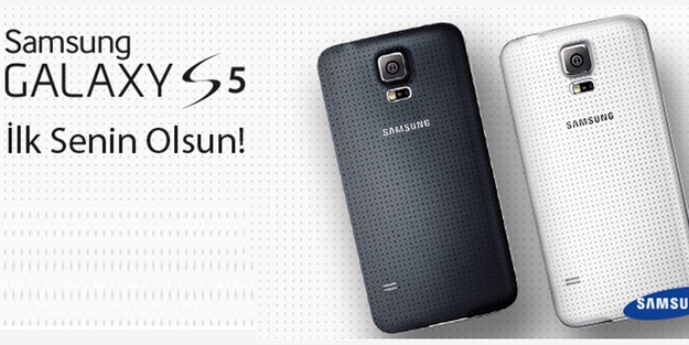 Galaxy S5'in satışı Gold.com.tr’de