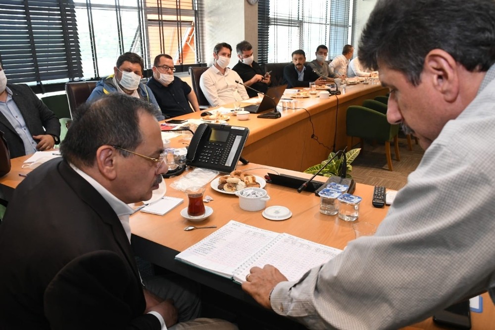Samsun Büyükşehir Belediyesi ’bin 100 km’ yol yapacak 