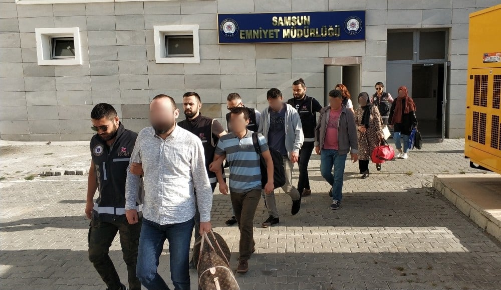 Samsun FETÖ’den 6 zanlı adliyede 