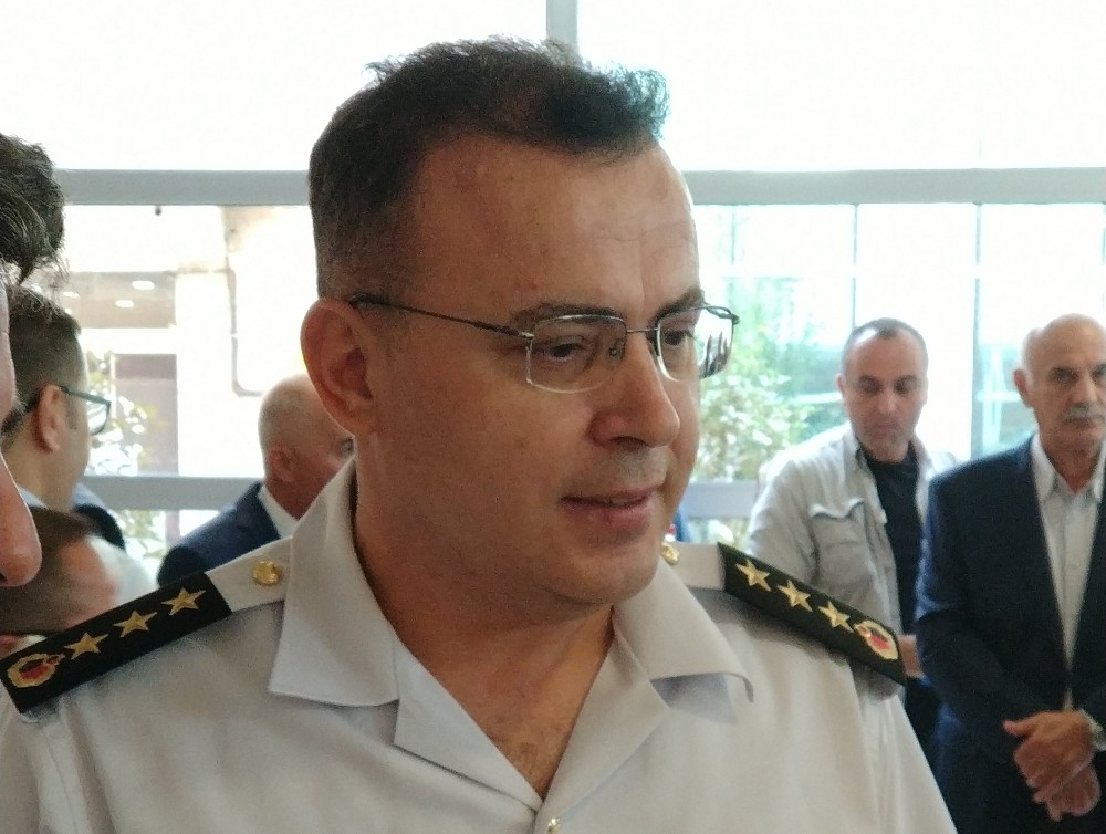 Samsun Jandarma Komutanı İbrahim Güven göreve başladı 