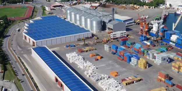 Samsun Limanı'nda patlama! Yağ tankerinde patlama ve yangın