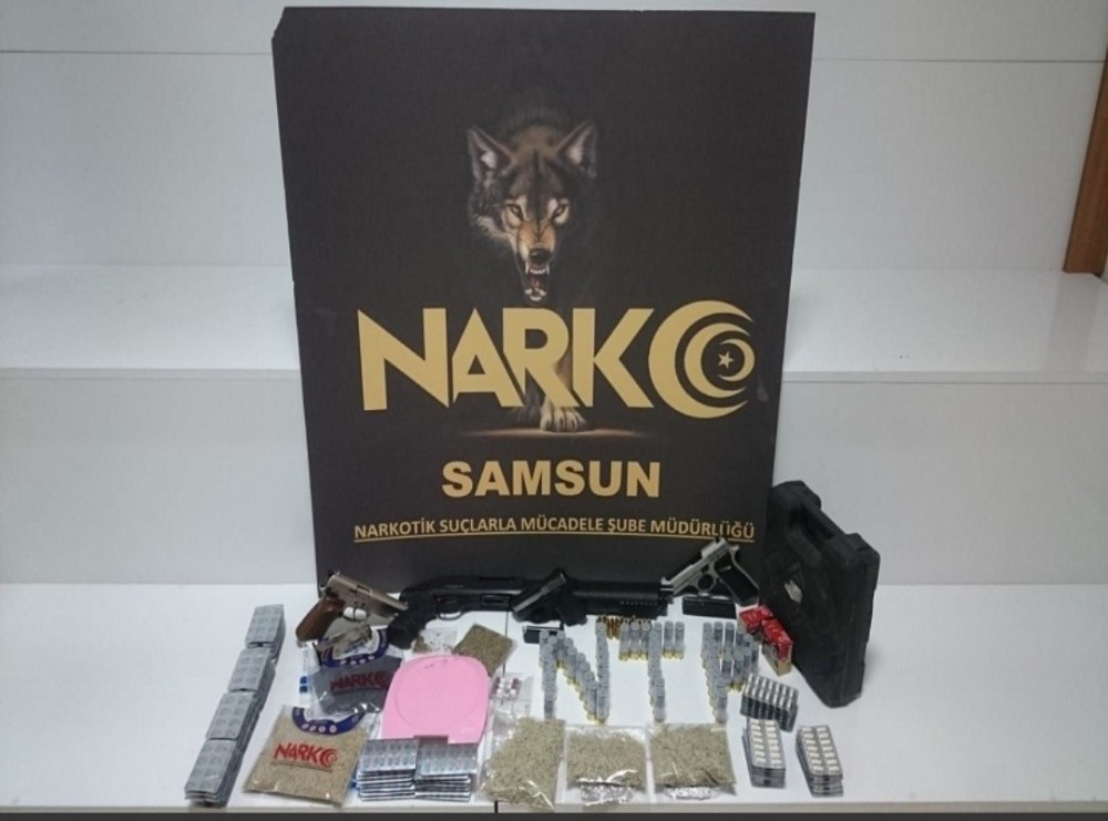 Samsun merkezli uyuşturucu operasyonu: 21 gözaltı 