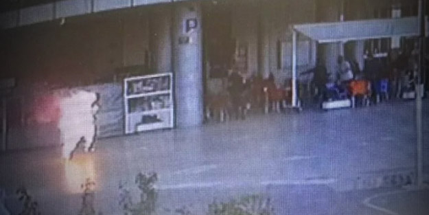 Kentin otogarında dehşet anları! Akrabasını ihbar eden genç kendini yaktı