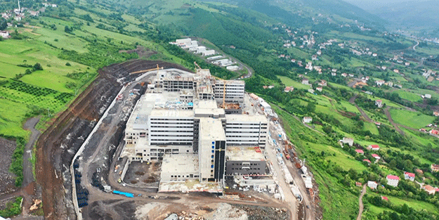 Samsun Şehir Hastanesi yıl sonunda Sağlık Bakanlığı'na teslim edilecek
