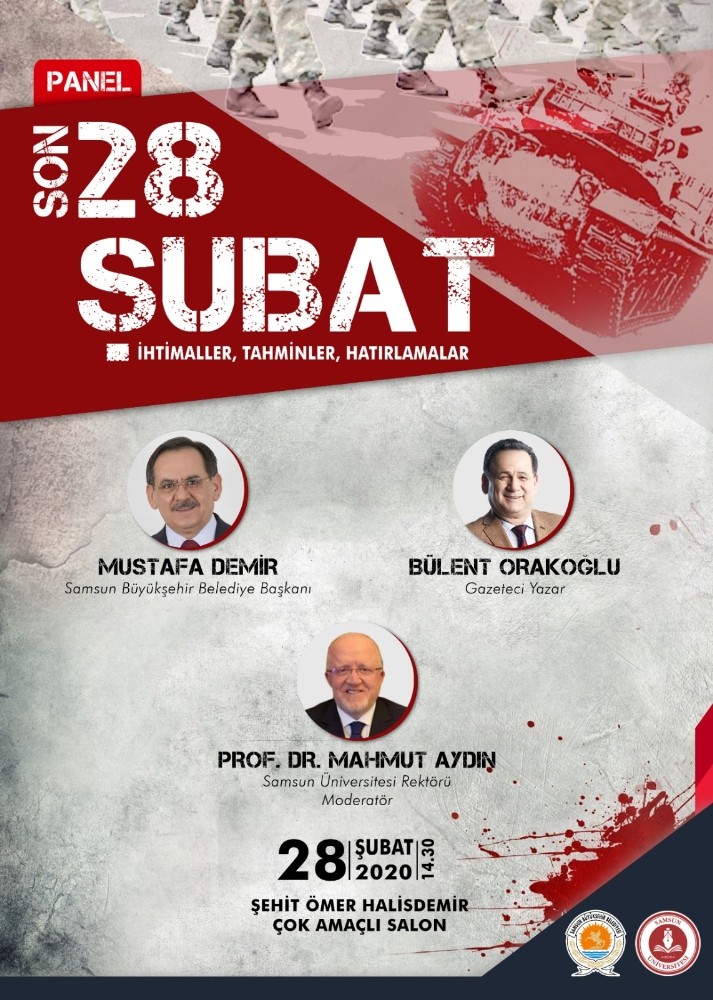 Samsun’da “28 Şubat” konuşulacak 