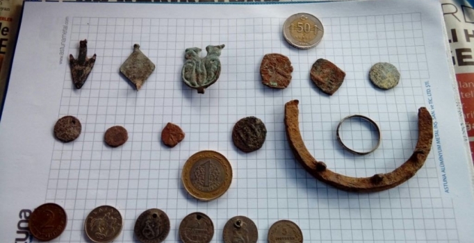 Samsun'da 33 sikke ele geçirildi