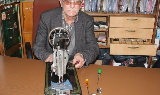Samsun'da 50 Yıllık Makine Ustası