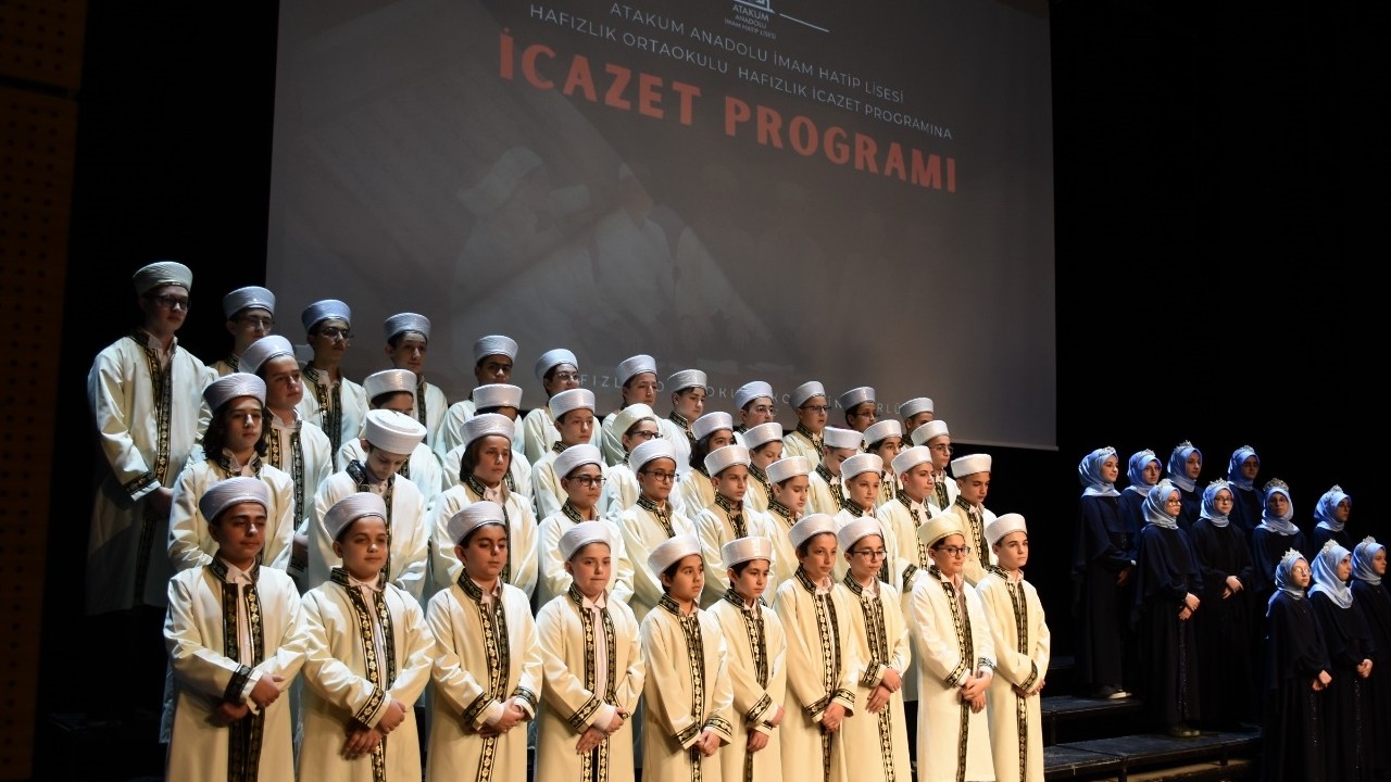Samsun'da 55 ortaokul öğrencisi hafızlık eğitimini tamamladı