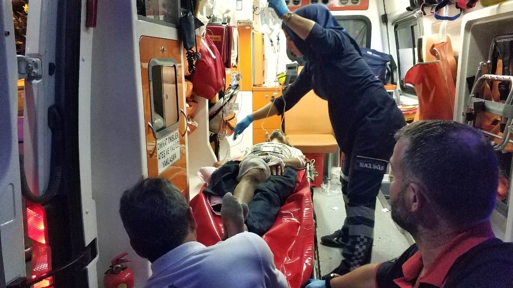 Samsun’da aile katliamını polis önledi 