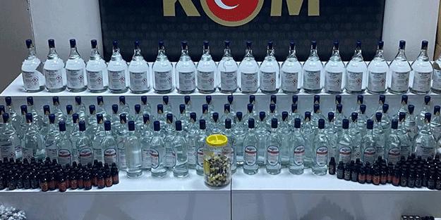 Samsun'da alkol operasyonu