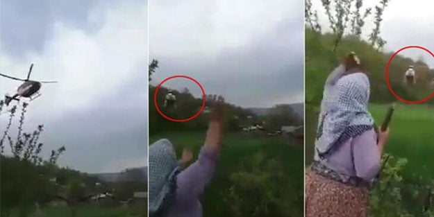 O anlar şok etti! Ambulans helikopteri tarlaya indirmediler