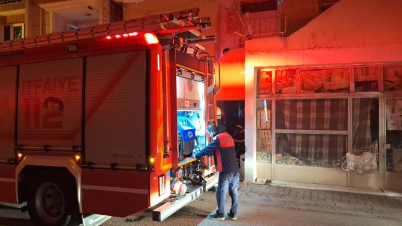 Samsun'da bir evde gaz sıkışması nedeniyle patlama oldu