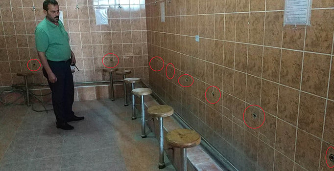 Samsun'da camilerin musluklarını çaldılar