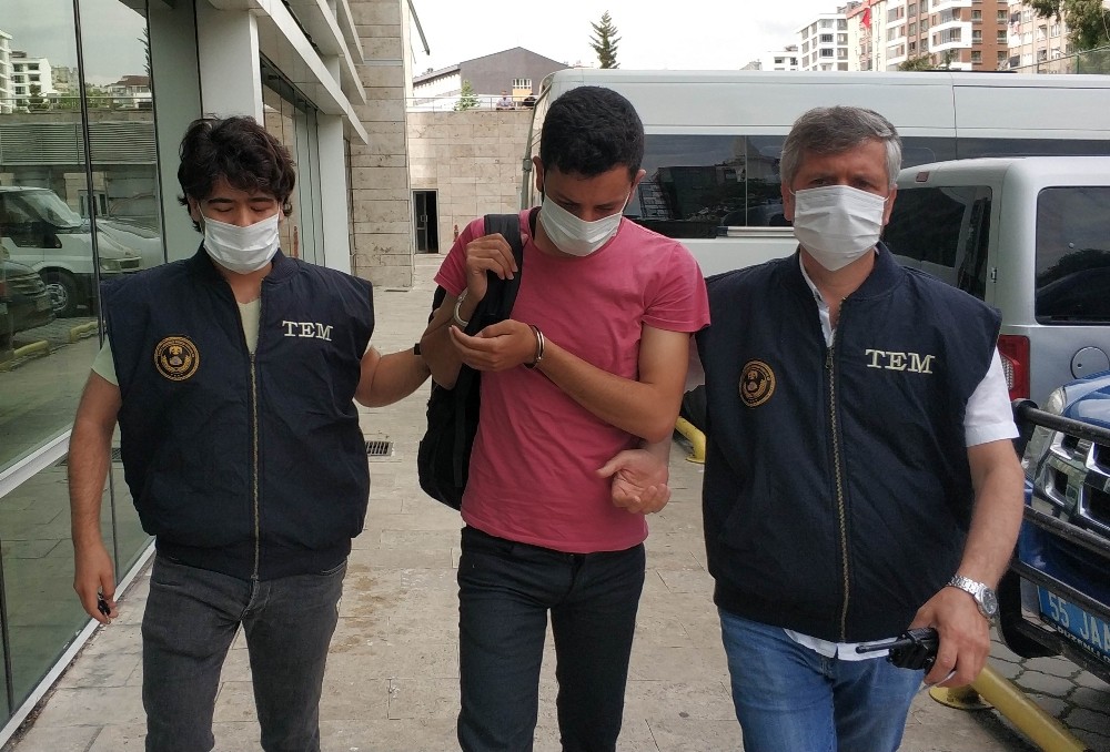 Samsun’da DEAŞ’tan 1 kişi adliyeye sevk edildi 