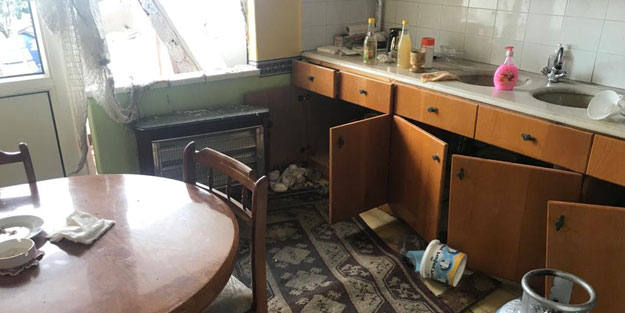 Samsun'da doğal gaz patlaması: 1 yaralı