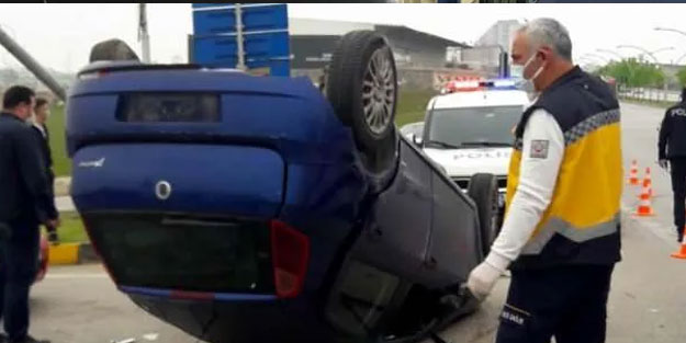 Samsun'da feci kaza: 5 yaralı