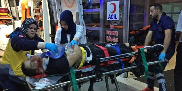 Samsun'da feci kaza! İzinsiz aldığı otomobil devrildi