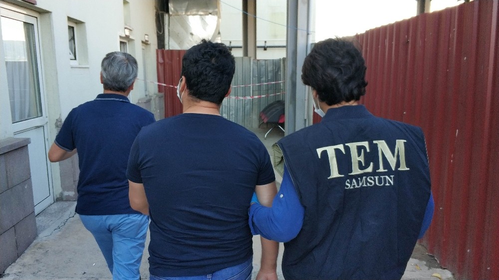 Samsun’da, FETÖ’nun askeri yapılanmasına 2 gözaltı 