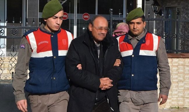 Samsun'da hapse ziyarete gitti kendisi de tutuklandı