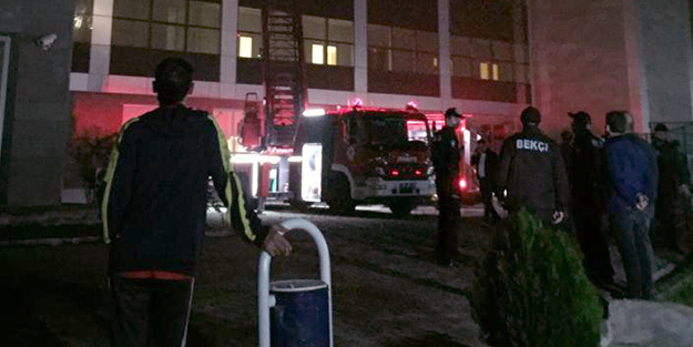Samsun'da hastane yangını! 6 kişi...