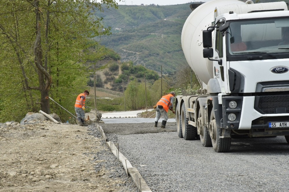 Samsun’da hedef bin 100 kilometre yol 