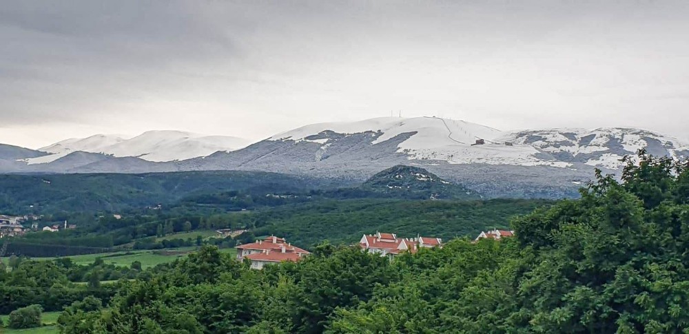 Samsun’da kar sürprizi: Akdağ bembeyaz 