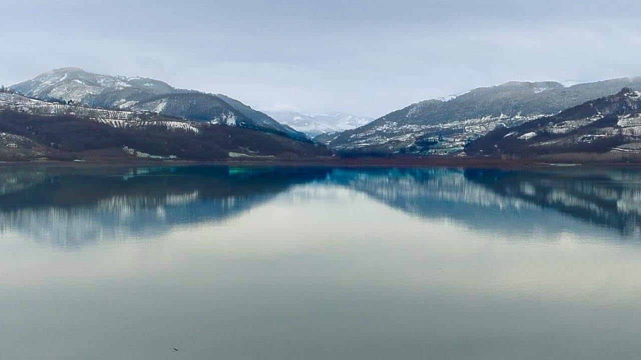 Samsun'da kar yağışı su kaynaklarını doldurdu