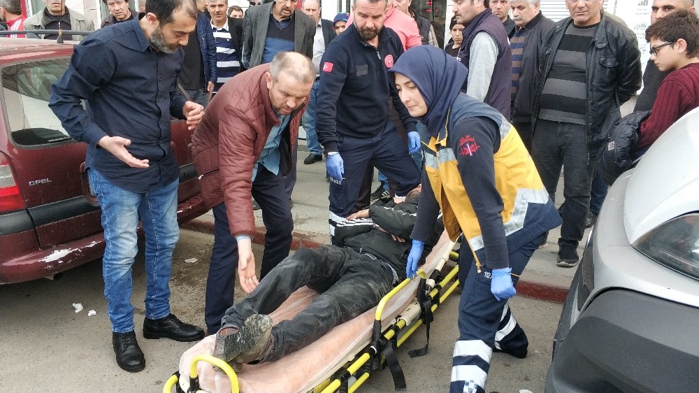 Samsun’da kavgada bir kişi hastanelik oldu 
