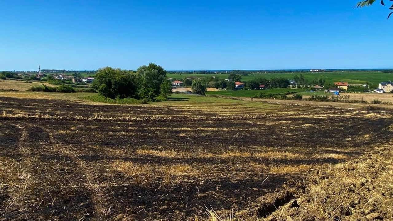 Samsun'da korkutan yangın