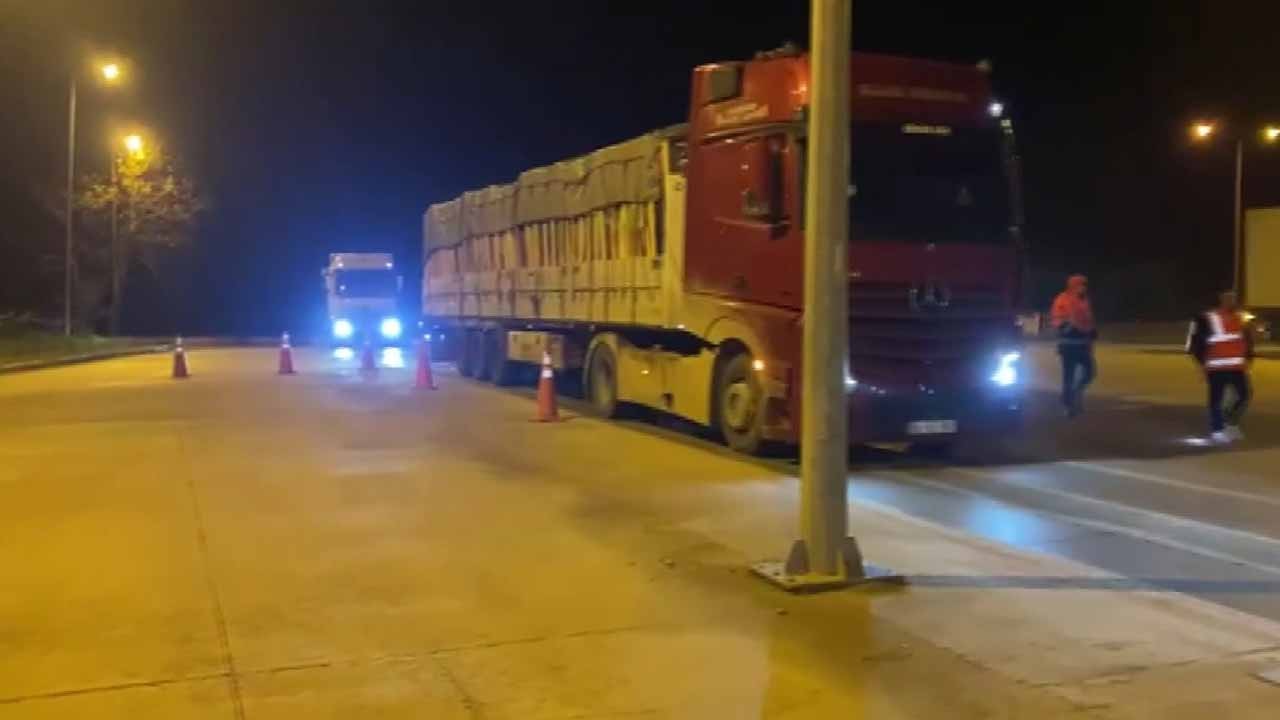 Samsun’da kurnaz şoförlere ağır darbe! Plakayı gizleyip kantardan kaçmanın bedeli çok ağır oldu!