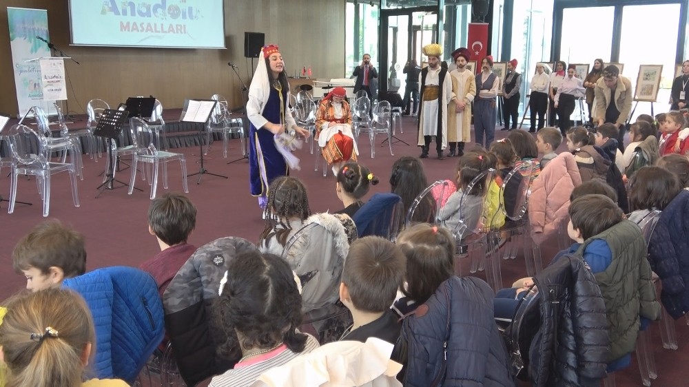Samsun’da minikler Anadolu masalları ile buluştu 
