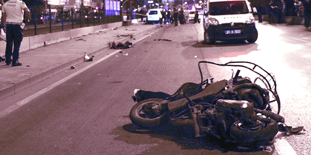 Samsun'da motosiklet kazası: 2 ölü