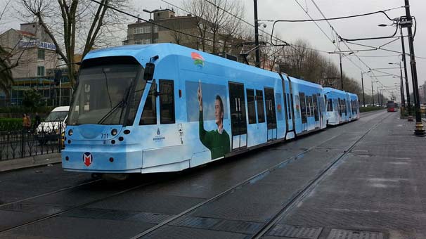 Samsun'da mühendisler tramvaylar için 