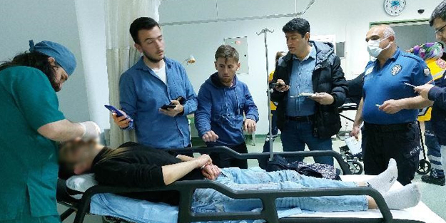 Samsun'da 'Neden baktın?' kavgasında kan aktı!