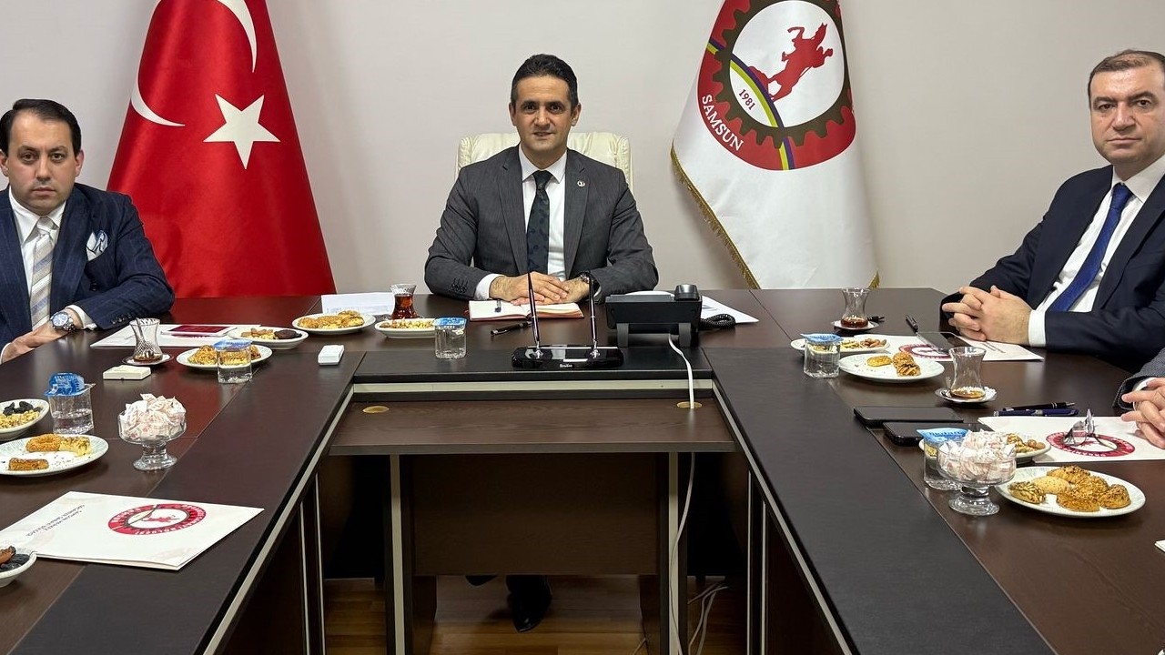 Samsun'da OSB geliştirme çalışmaları için paydaşlar bir araya geldi