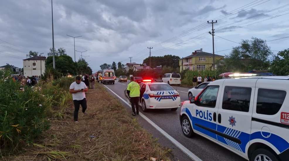 Samsun’da otomobil bisikletliye çarptı! 1 kişi öldü