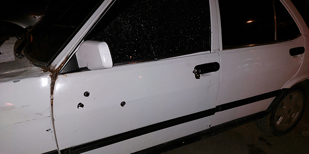 Samsun'da otomobile silahlı saldırı: 1 yaralı